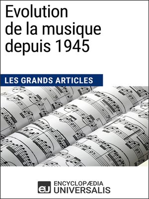 cover image of Evolution de la musique depuis 1945